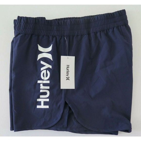 Hurley HRSP1000 Women's Sz 3X Navy Blue Boardshorts - Picture 3 of 4